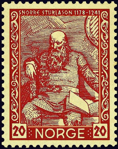 Fil:Snorri Sturlason Frimærke.jpg