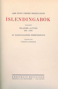 Íslendingabók 1930.jpg